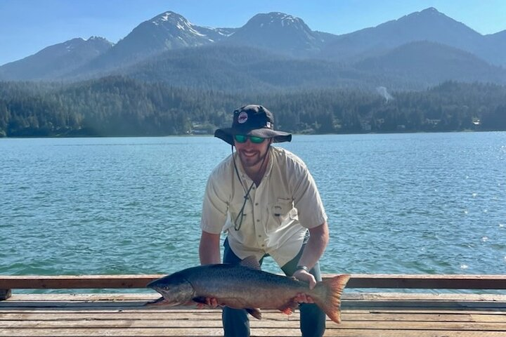 Juneau Shore Fishing for Alaskan Salmon - Photo 1 of 3